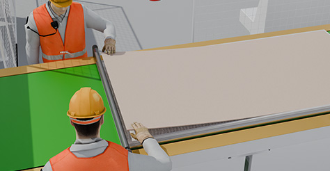 Demolding and Inspection Station