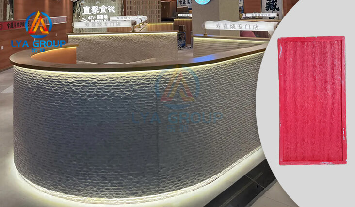 Flexible Stone Veneer Mold